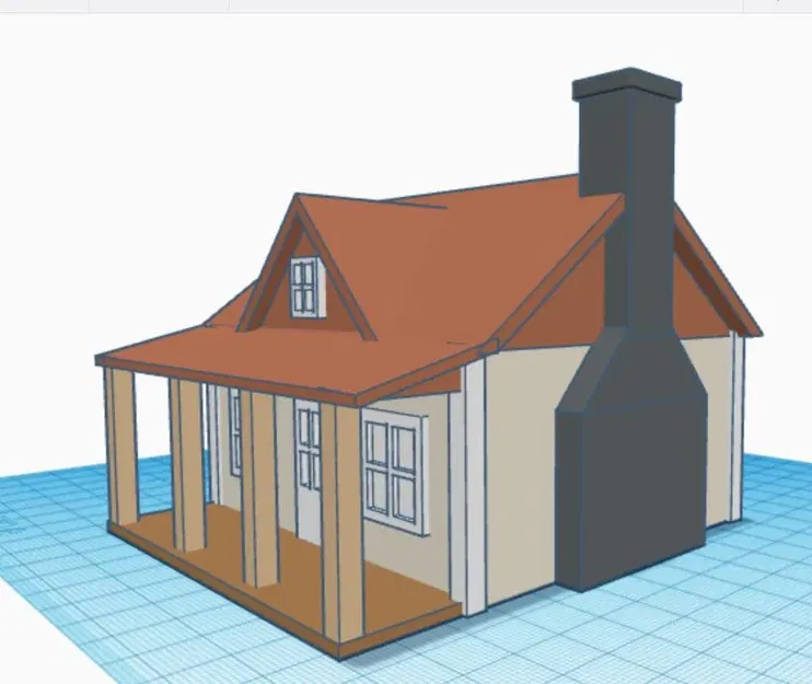 Nhà tranh nhỏ cho mô hình và diorama - Image 3