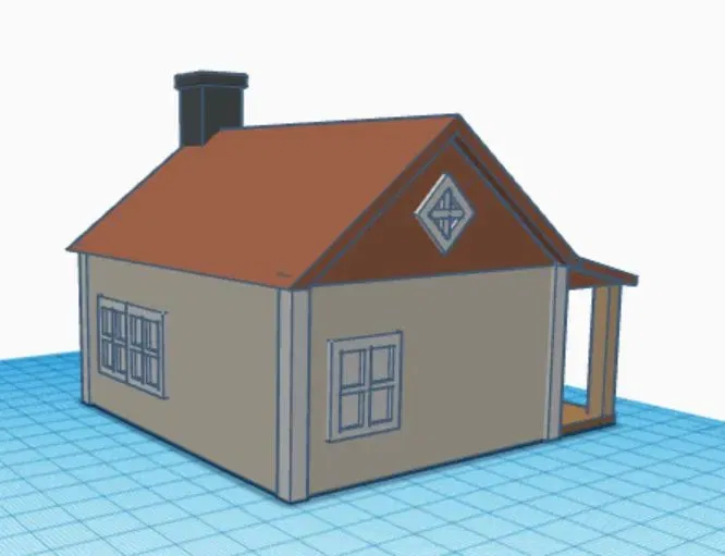 Nhà tranh nhỏ cho mô hình và diorama - Image 4