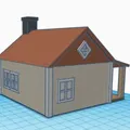 Nhà tranh nhỏ cho mô hình và diorama - Thumbnail 4