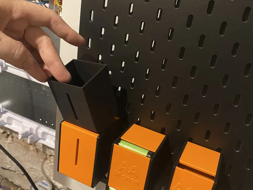 Thùng chứa pin đã qua sử dụng cho bảng treo Skadis - Image 2