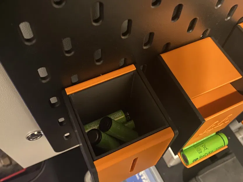 Thùng chứa pin đã qua sử dụng cho bảng treo Skadis - Image 3