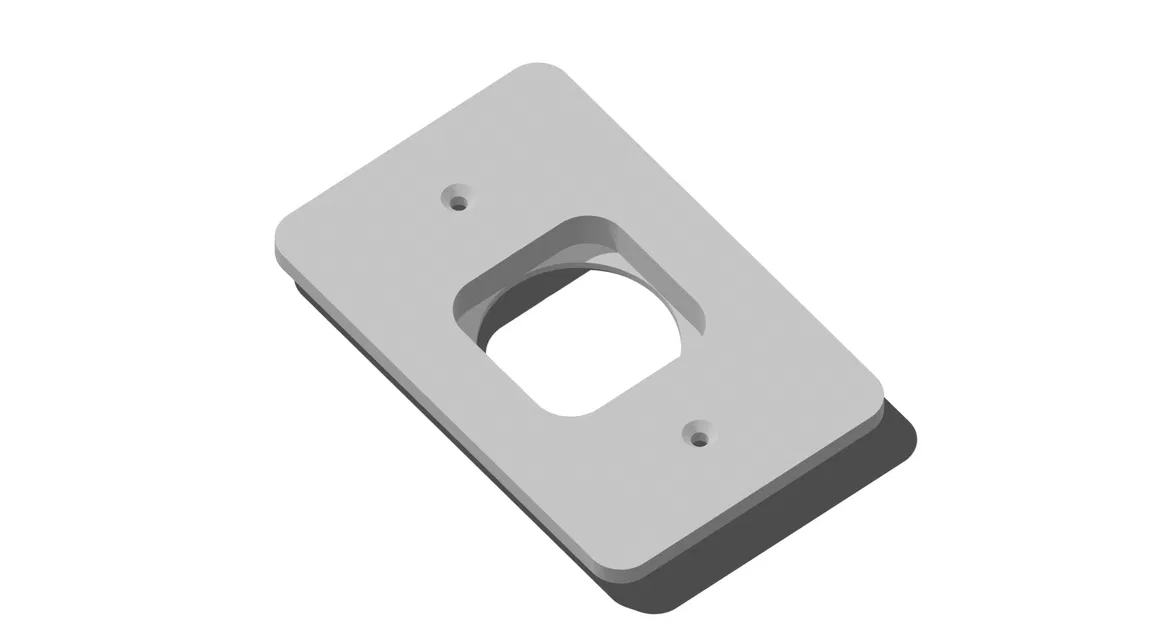 Bảng mặt gắn tường cho công tắc mini không dây Aqara - Image 1