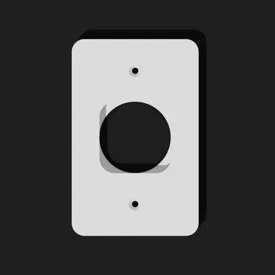 Bảng mặt gắn tường cho công tắc mini không dây Aqara