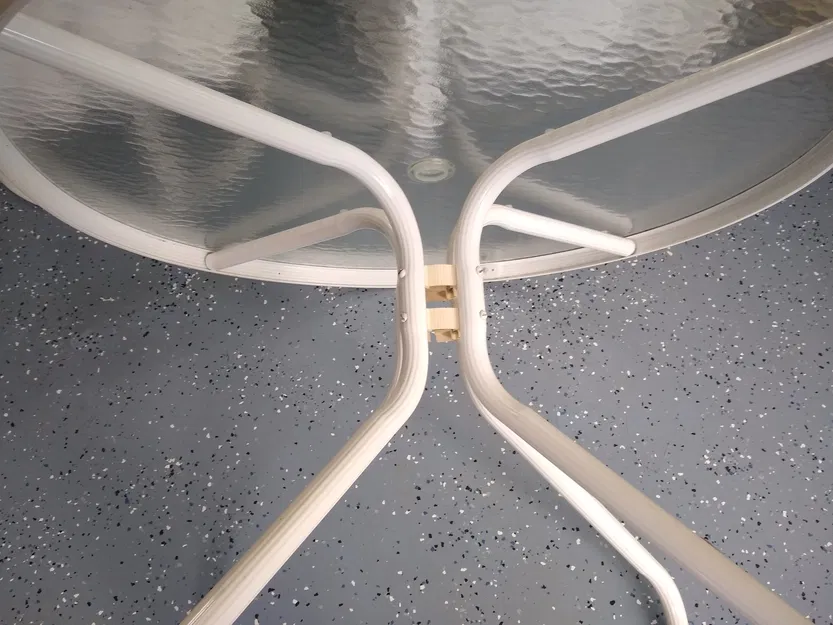 Vòng lắp chân bàn patio Sunbeam cho khung nhôm - Image 1