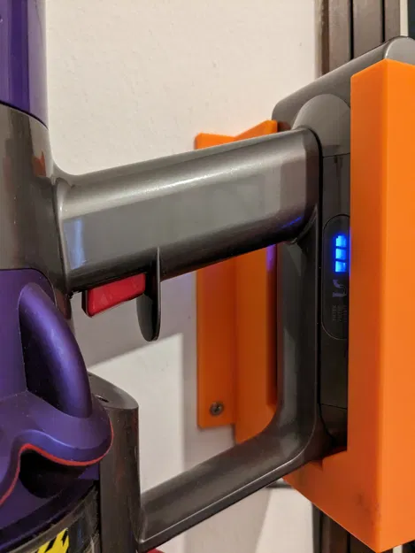 Giá treo tường tiết kiệm không gian Dyson SV12 với bộ sạc điện - Image 2