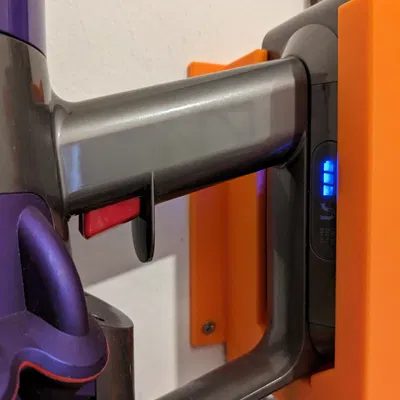 Giá treo tường tiết kiệm không gian Dyson SV12 với bộ sạc điện