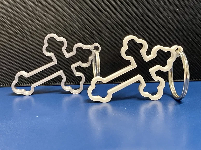 Móc chìa khóa thánh giá Chính thống rỗng - Image 2