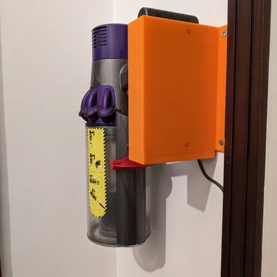 Giá treo tường tiết kiệm không gian Dyson SV12 với bộ sạc điện