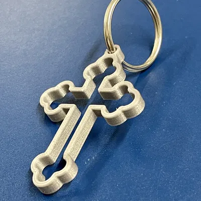 Móc chìa khóa thánh giá Chính thống rỗng