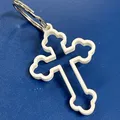 Móc chìa khóa thánh giá Chính thống rỗng - Thumbnail 4