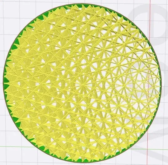 Đế lót ly thiết kế đơn giản với họa tiết lấp đầy - Image 7