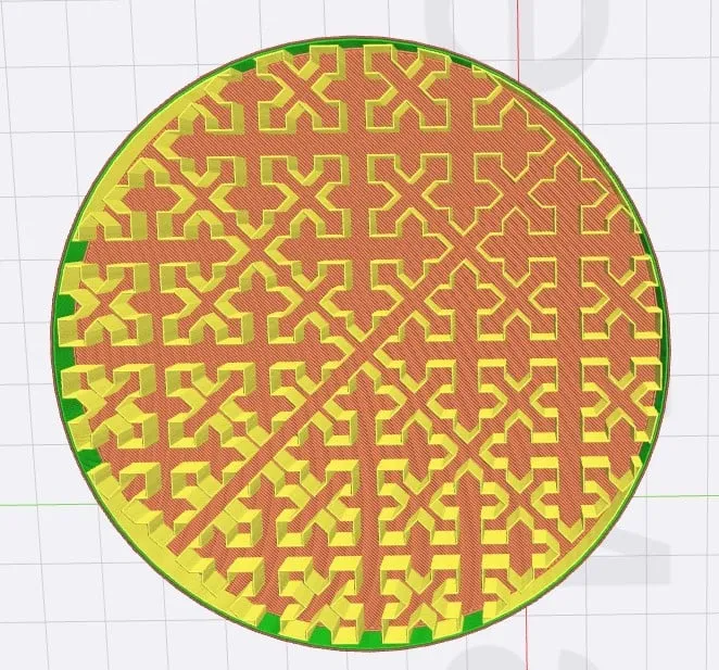 Đế lót ly thiết kế đơn giản với họa tiết lấp đầy - Image 8