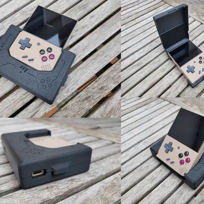 Vỏ bảo vệ và giá đỡ cho Miyoo Mini PLUS