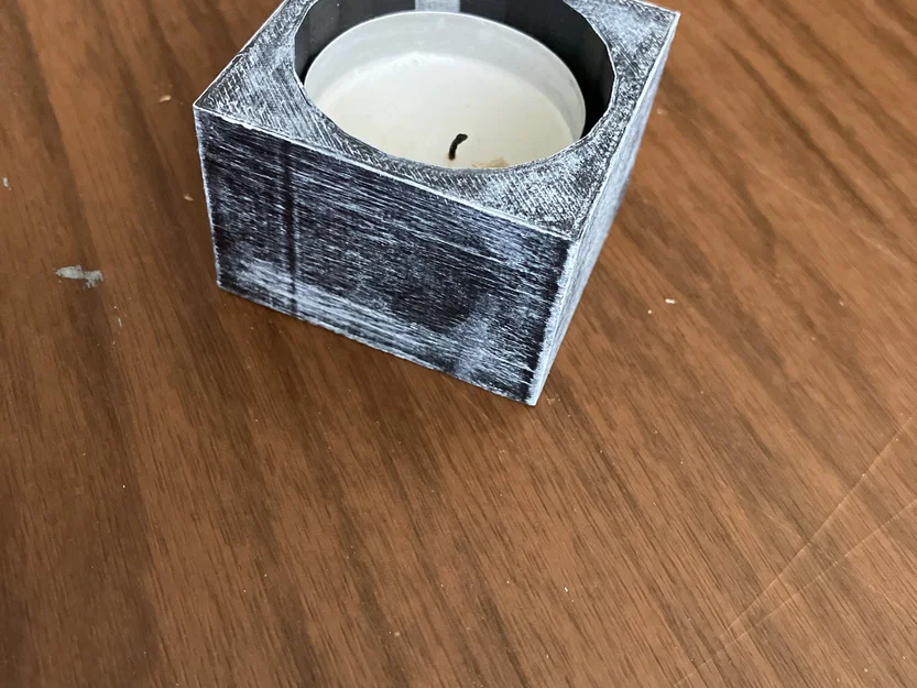 Giá đỡ nến trang trí nội thất 3D - Image 1