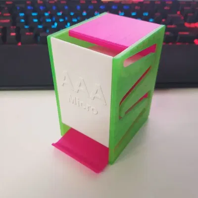 Máy phân phát pin cho 25 pin AAA Micro