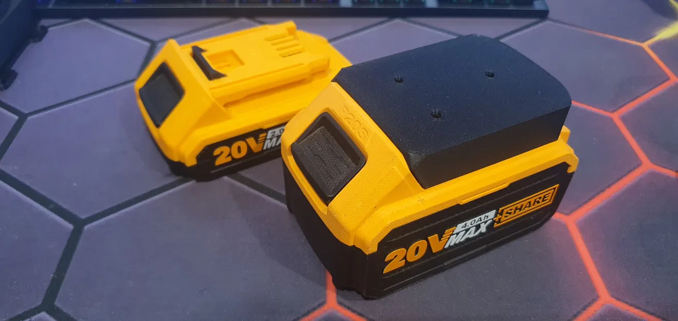 Giá đỡ pin INGCO 20V cho xưởng làm việc - Image 1