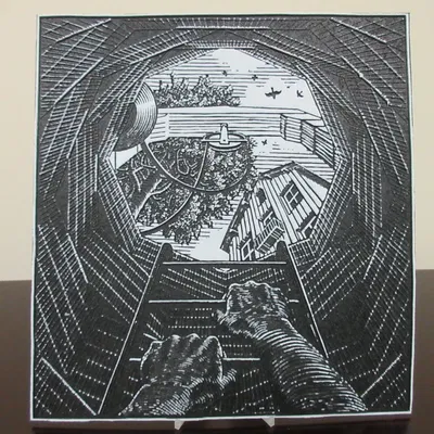 Giếng nước nghệ thuật của M.C. Escher với chi tiết tinh xảo