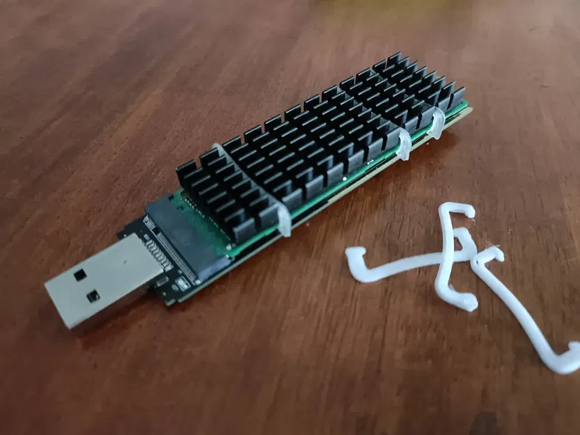 Kẹp tản nhiệt cho SSD M.2 NVME - Image 1