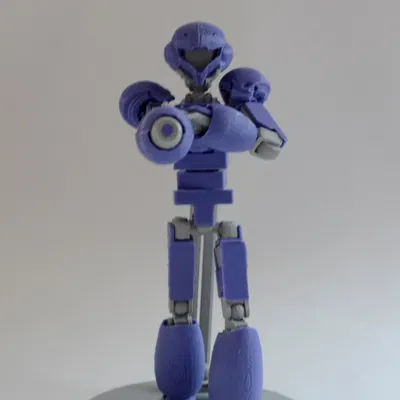 Giáp Samus Aran cho mô hình Lucky 13 Jointed Figure