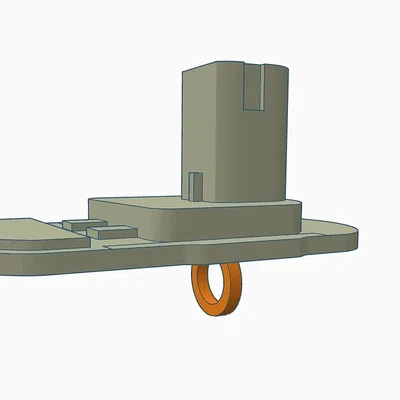 Nắp chặn khoang pin cho dụng cụ Ryobi