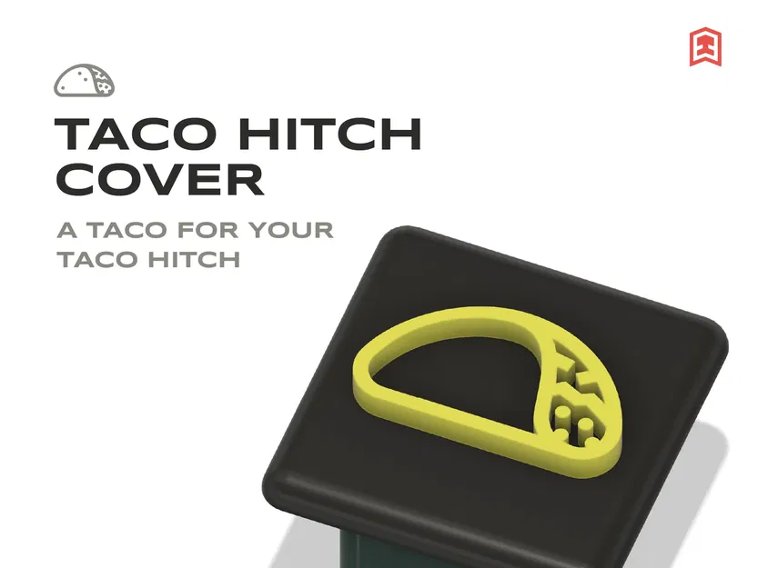 Nắp che móc kéo Taco cho Toyota Tacoma - Image 1