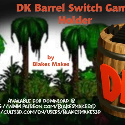 Giá đỡ trò chơi DK Barrel cho Nintendo Switch