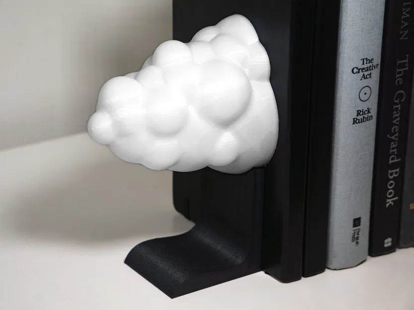 Giá đỡ sách mây trôi v2 dễ in - Image 5