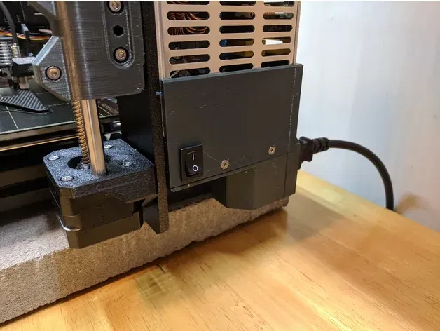 Nắp PSU cho Prusa i3 MK3 với cổng nguồn phía sau - Image 2