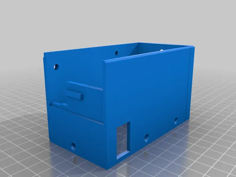 Nắp PSU Prusa i3 MK3 với cổng nguồn phía sau - Lỗ cắm cố định - Image 1