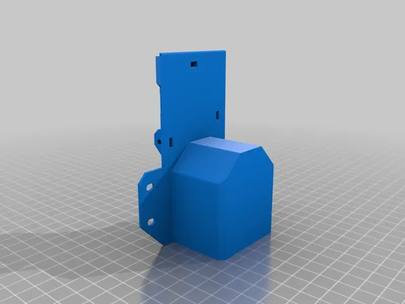 Nắp PSU Prusa i3 MK3 với cổng nguồn phía sau - Lỗ cắm cố định - Image 2