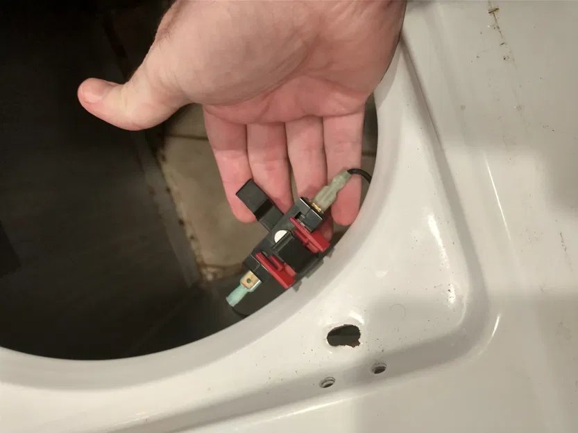 Cần gạt công tắc nắp máy giặt Kenmore cổ điển - Image 2