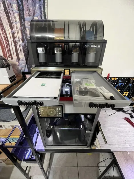 Kệ ngăn kéo bổ sung cho giá đỡ Bambu X1C AMS - Image 2