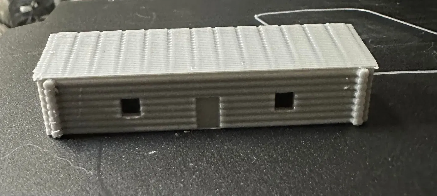 Nhà gỗ kiểu cabin tỷ lệ N cho mô hình đường sắt - Image 2