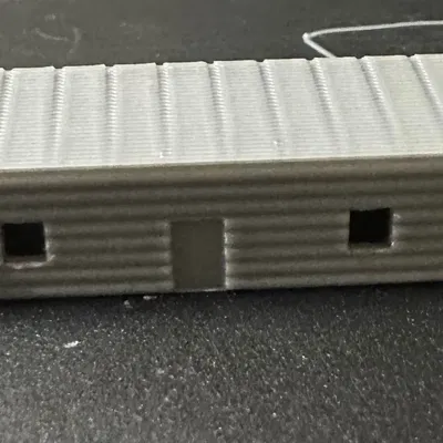 Nhà gỗ kiểu cabin tỷ lệ N cho mô hình đường sắt