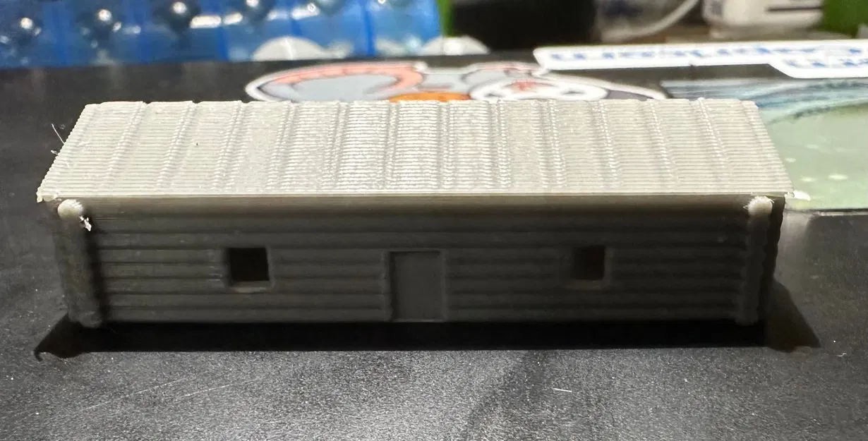 Nhà gỗ kiểu cabin tỷ lệ N cho mô hình đường sắt - Image 3