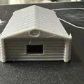 Nhà gỗ kiểu cabin tỷ lệ N cho mô hình đường sắt - Thumbnail 4