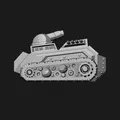 Xe tăng ngắn và mập mạp Diesely - Mô hình TONKS - Thumbnail 3
