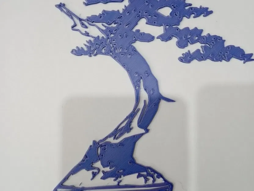 Trang trí bonsai phát sáng trên tường - Image 1