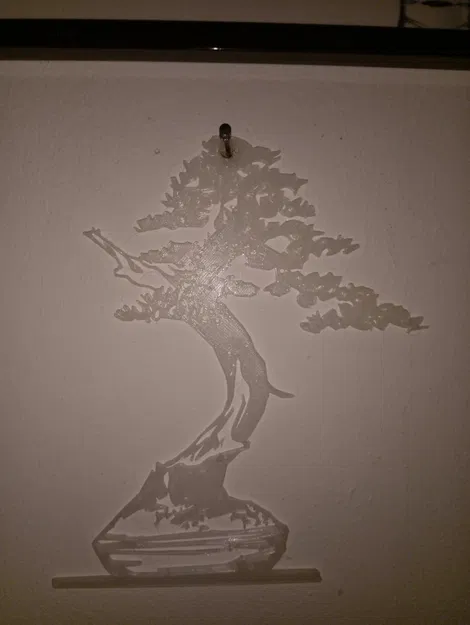 Trang trí bonsai phát sáng trên tường - Image 4