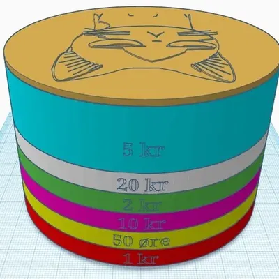 Máy phân loại tiền xu Đan Mạch (DKK) - Lắc để phân loại