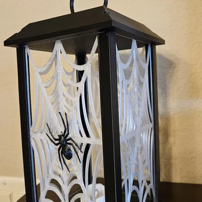 Đèn lồng mạng nhện Halloween treo LED