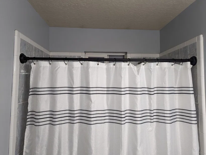 Giá đỡ thanh rèm tắm chống rơi hiệu quả - Image 4