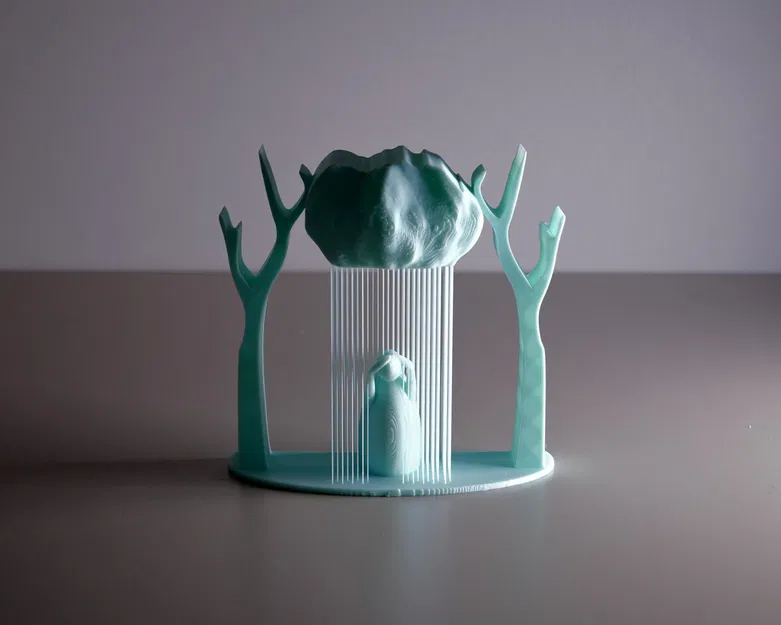 Nghệ thuật dây "Cô Đơn" thể hiện sức khỏe tâm thần - Image 1