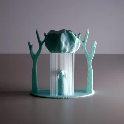 Nghệ thuật dây "Cô Đơn" thể hiện sức khỏe tâm thần