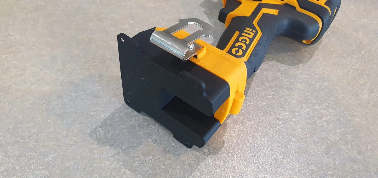 Giá đỡ công cụ INGCO 20V P20S treo ngược dưới kệ - Image 1