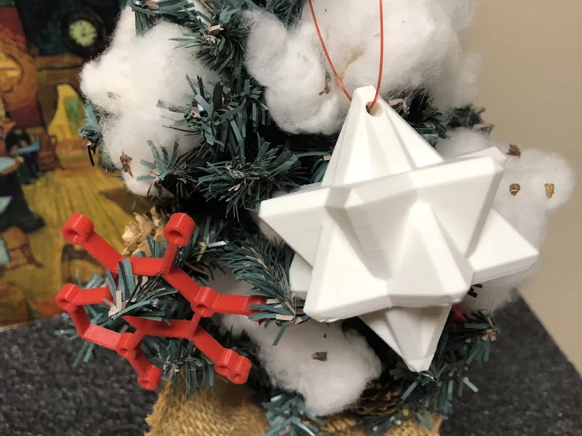 Mô hình Merkabah trang trí đôi cho mùa lễ hội - Image 1