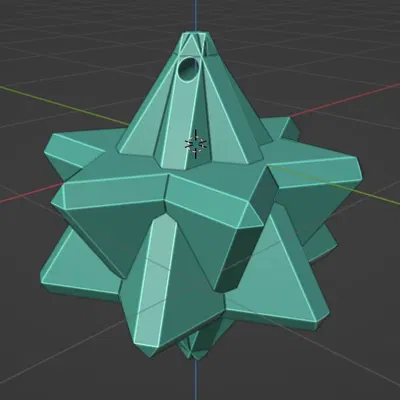 Mô hình Merkabah trang trí đôi cho mùa lễ hội