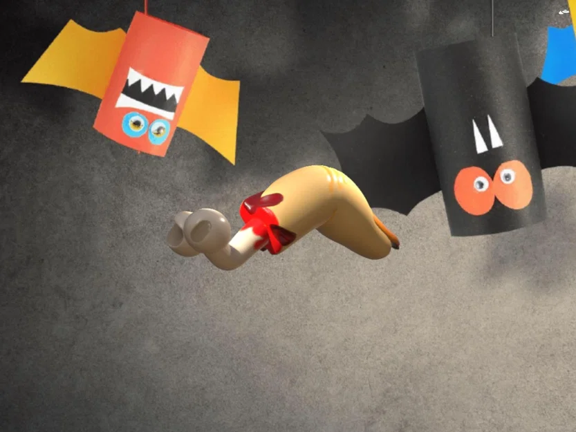 Ngón tay và xương Halloween cho in 3D - Image 2