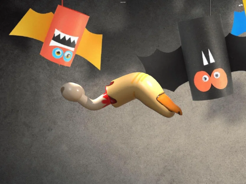 Ngón tay và xương Halloween cho in 3D - Image 5