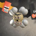 Bộ xương đầu lâu Halloween độc đáo - Thumbnail 1